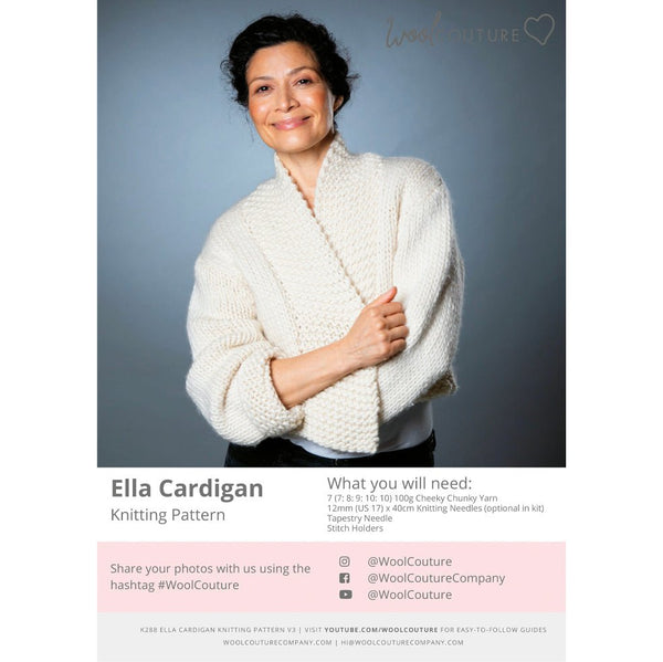 Lilly Cardigan Baby Knitting PDF Pattern