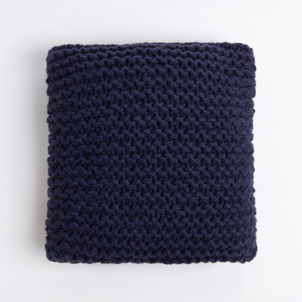 Moss Stitch Cushion Knitting Kit