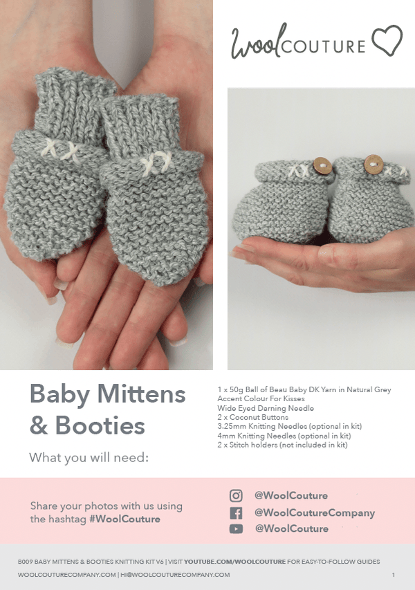 Baby Headbands Knitting Kit– Wool Couture