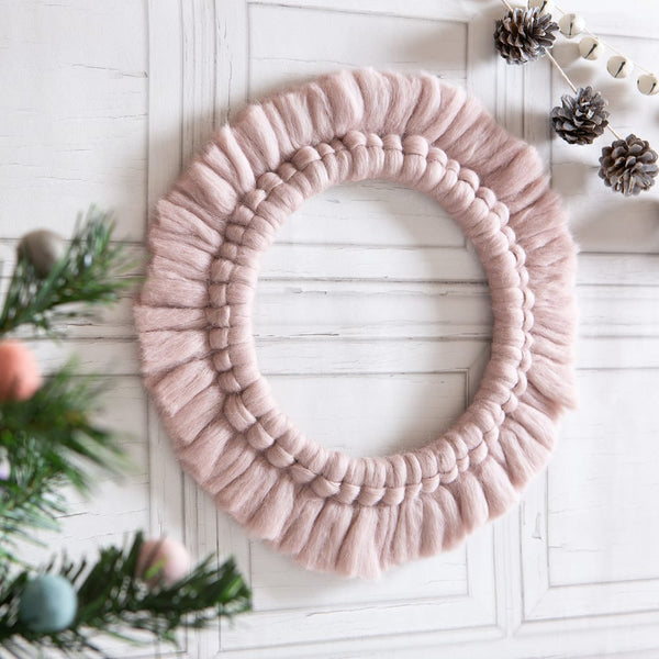 Christmas Berry Wreath Felt Craft Kit | Wool Couture Company