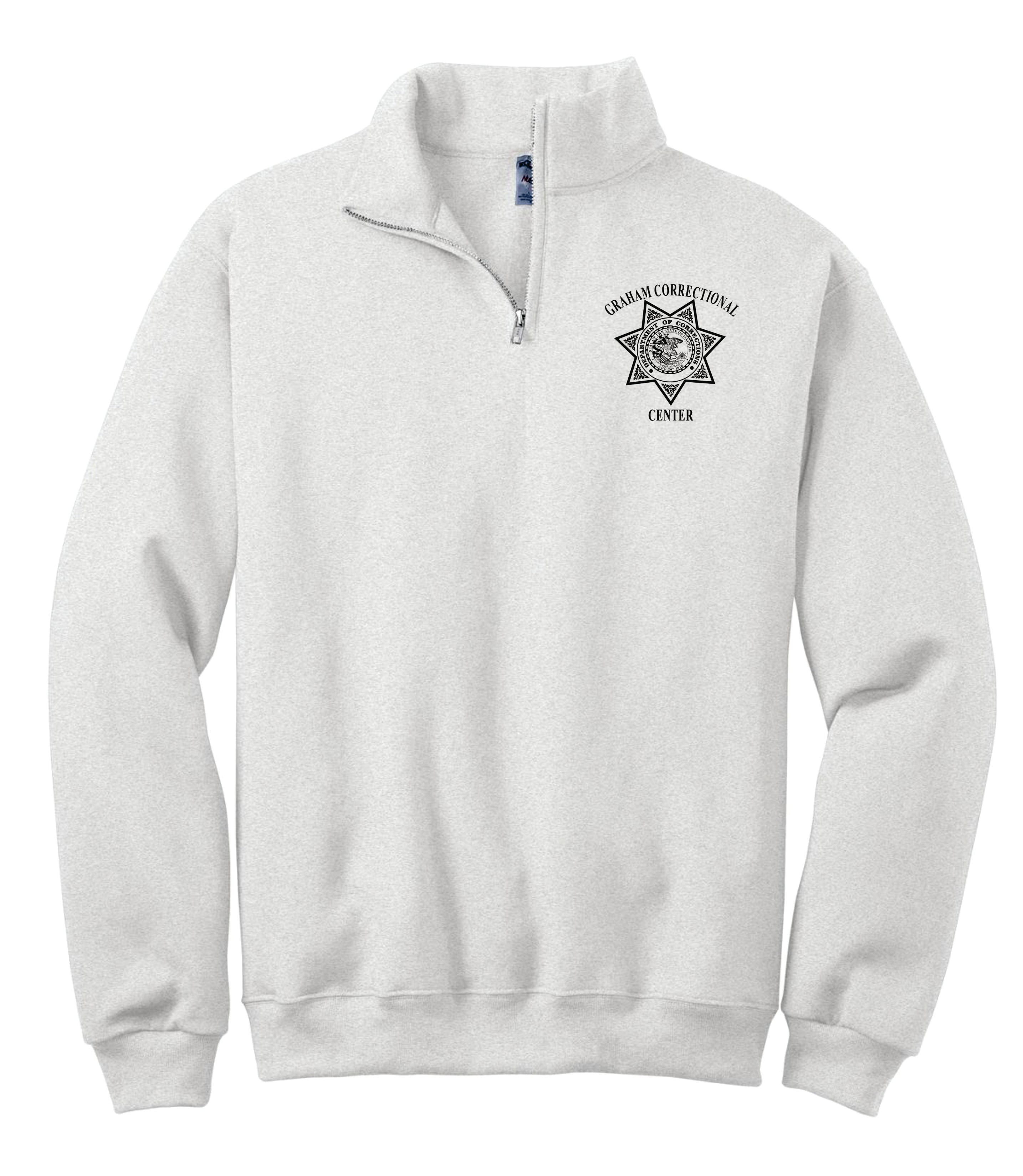 Graham- Jerzees 1/4- Zip Cadet Collar Sweatshirt