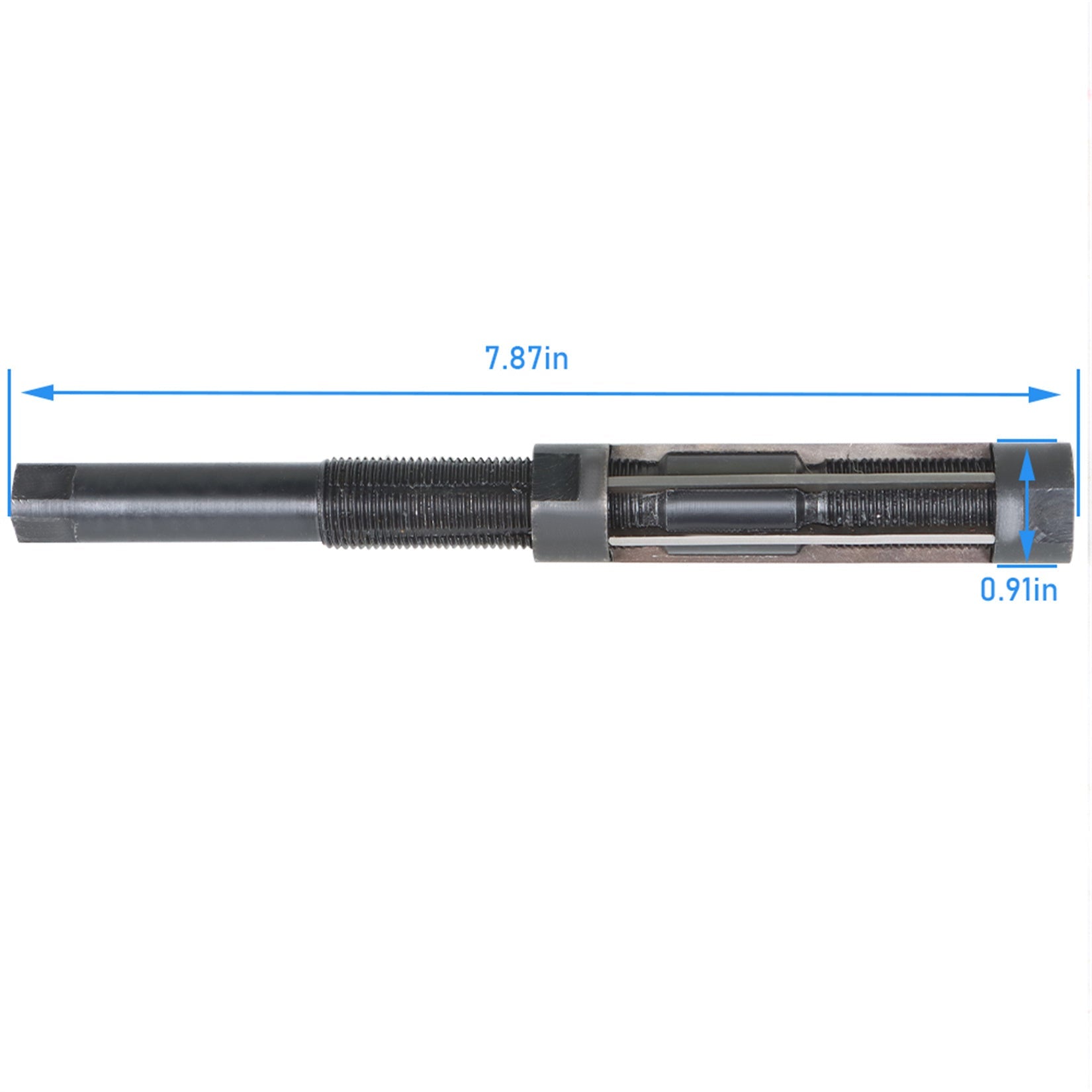 findmall 8PCS Reamer Set 1/8-3/8 inch Chucking Reamer Set H8 HSS