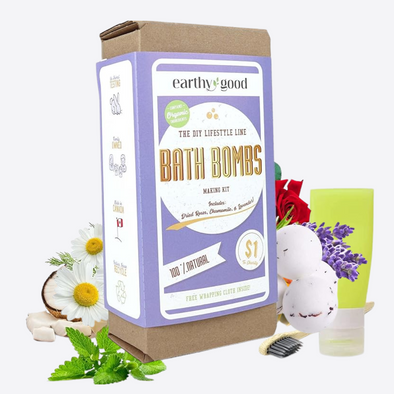 Kiss Naturals Bath Bomb Kit – Hazelnut Kids