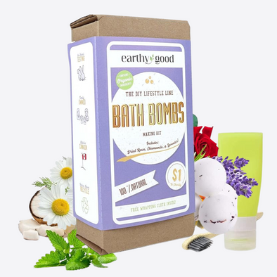 Kiss Naturals DIY Bath Bomb Kit for Kids – Earthy Good & Kiss Naturals