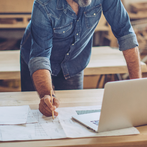 The design process for making solid wood furniture