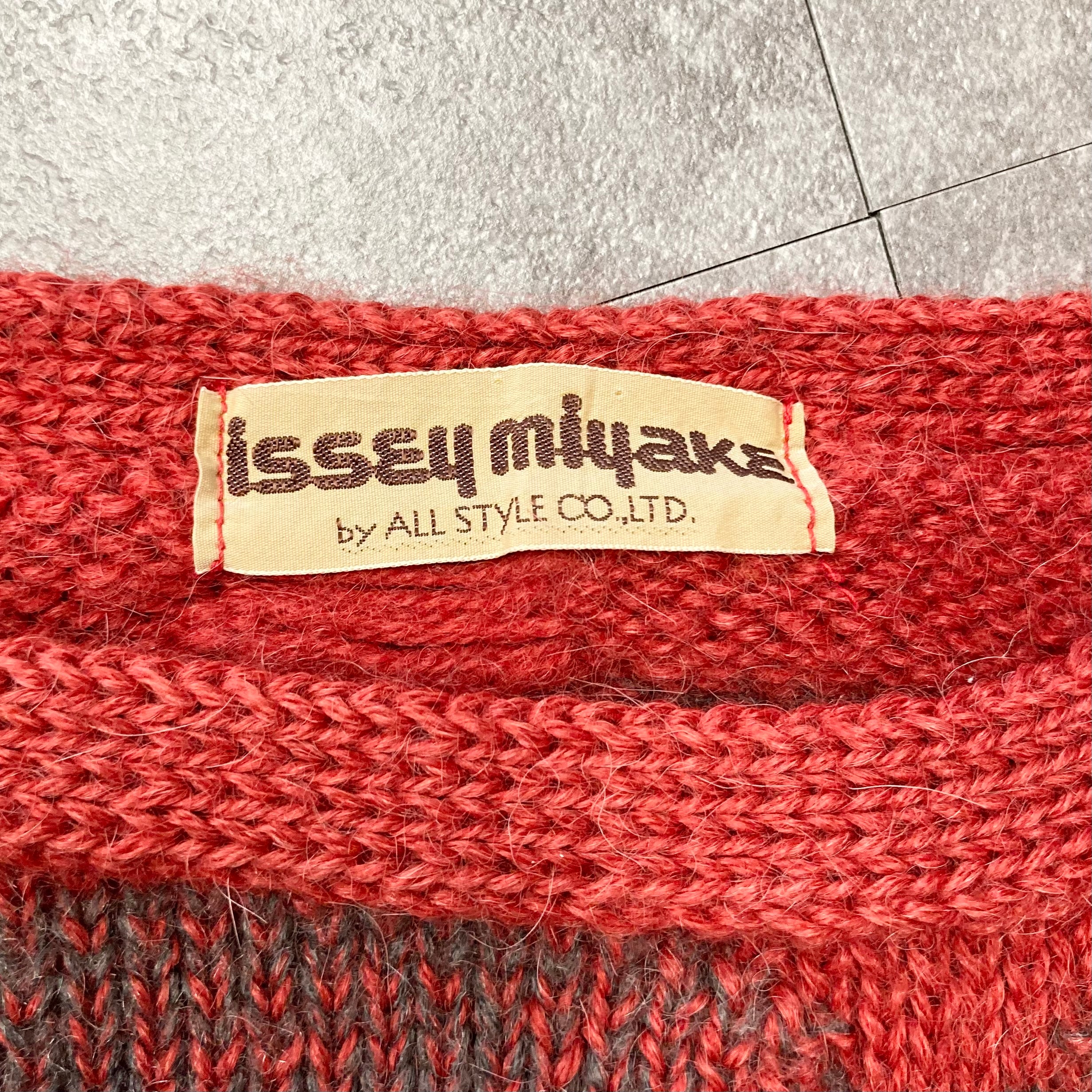 ISSEY MIYAKE】イッセイミヤケ ビンテージセーター 70s-