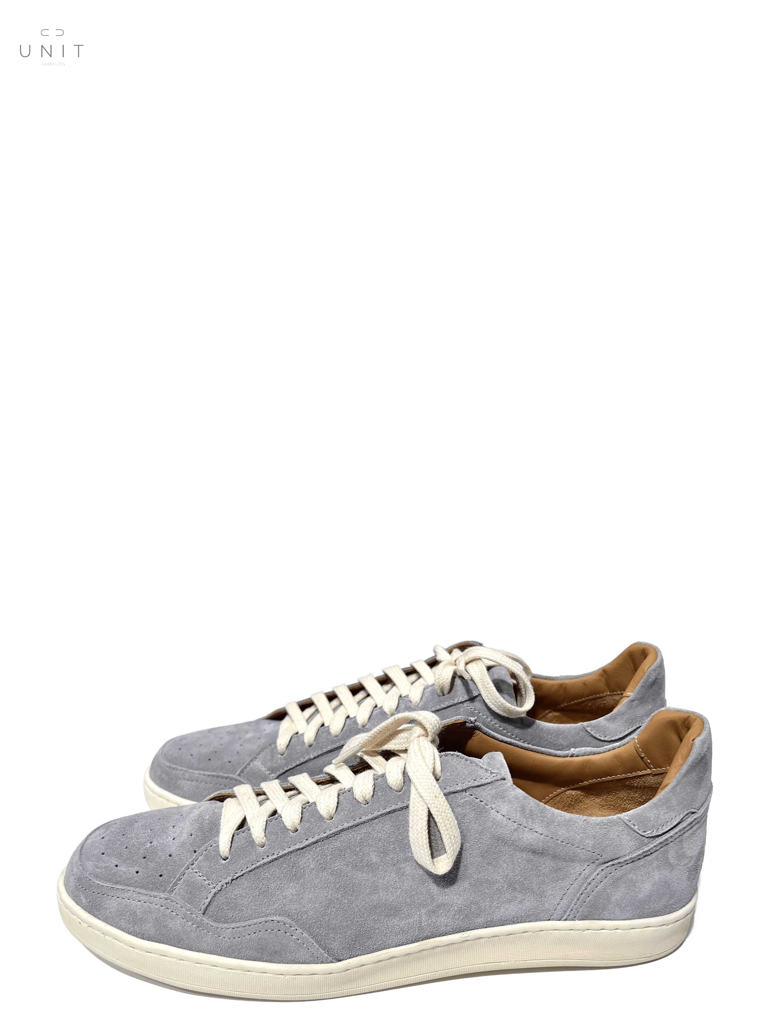 Elia Maurizi 1177-01 Sneaker Kautschuksohle Velours grau