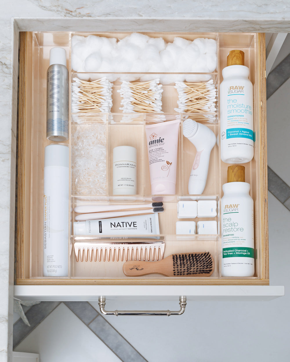 Spring Cleaning: Bathroom Drawer Organizing