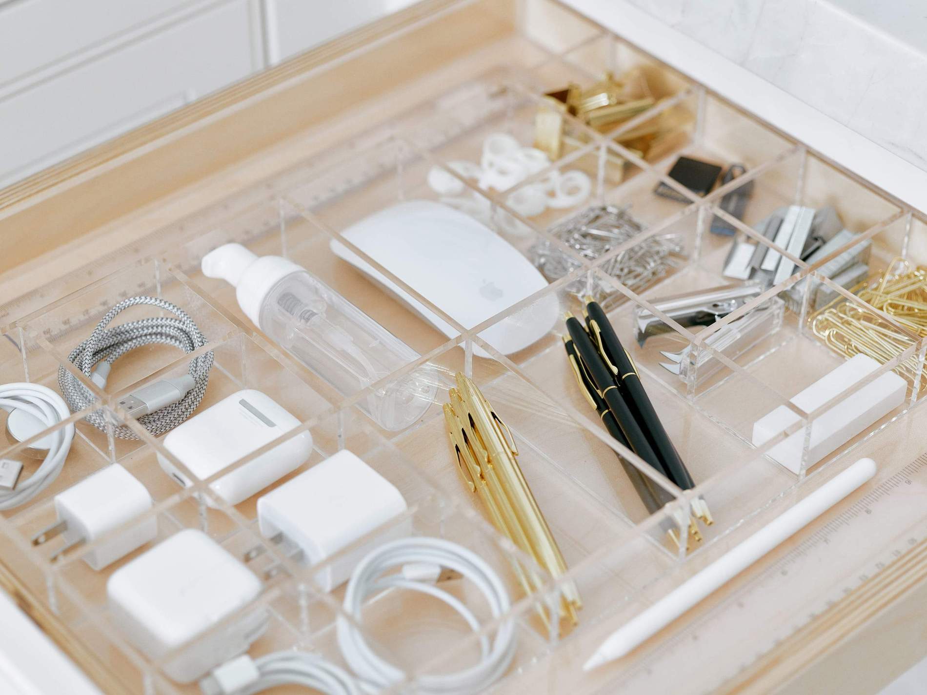 Office drawer organizer from Salt by Sabrina