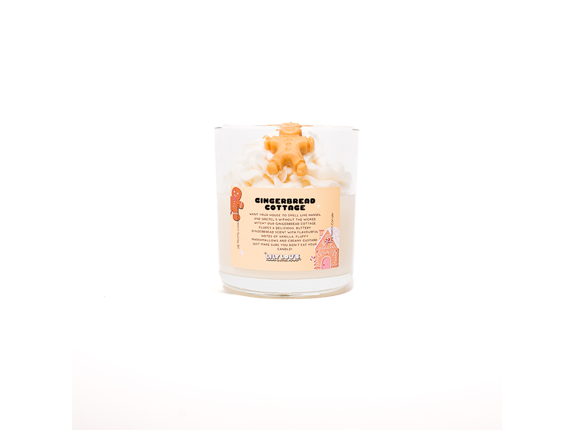 image for Gingerbread Cottage Whipped Candle