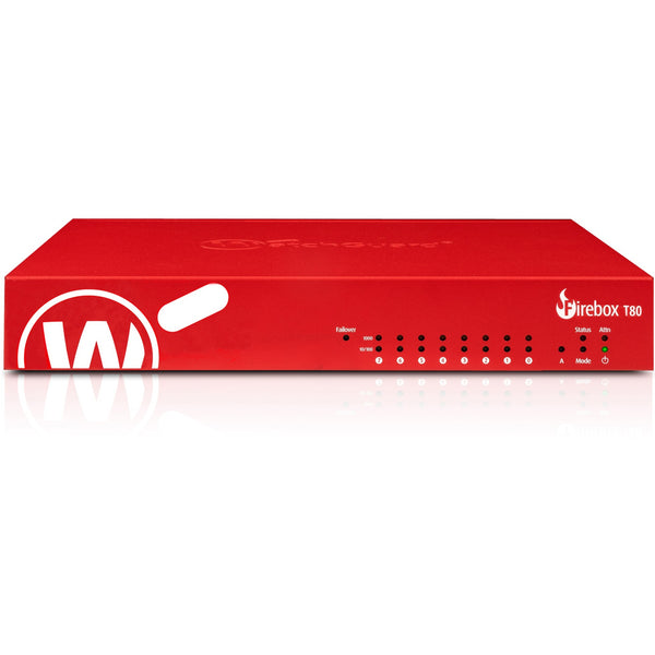 WatchGuard Firebox T80 with 1-yr Total Security Suite 