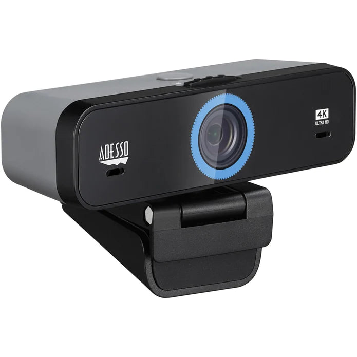 Adesso CyberTrack K4 Webcam - 8 MP - 30 FPS - USB 2.0