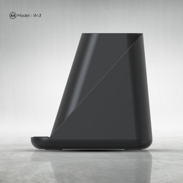 10W Light-Up Desktop Wireless Charger with Pen Holder