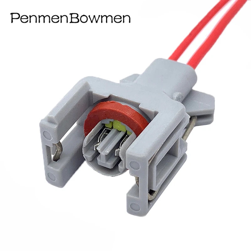 1 Pc 10 Pcs 20 Pcs 5 Pcs 2 Pin Auto Diesel Injector Fuel Rail Plug Wire Harness Connector, Gray Professional Durable System Integration