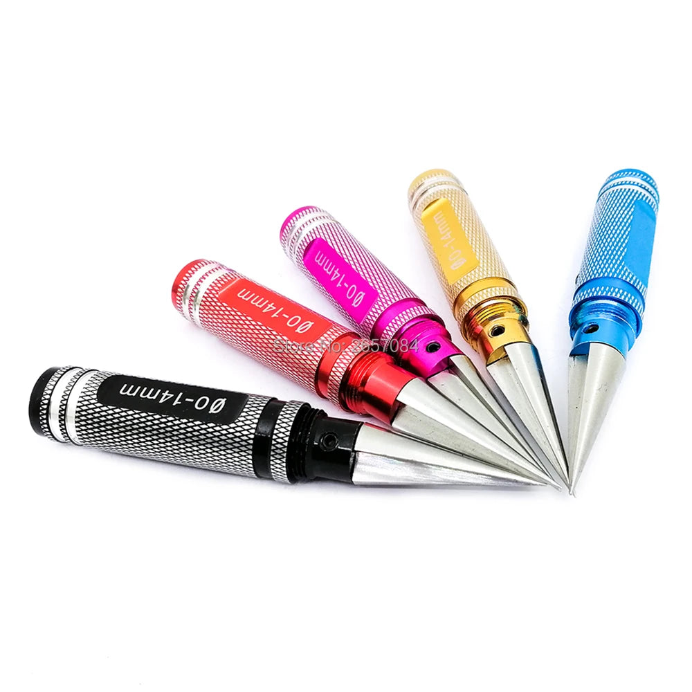 0-14mm Stainless Steel Hole Expander Tool Reamer With Knurled Metal Handle