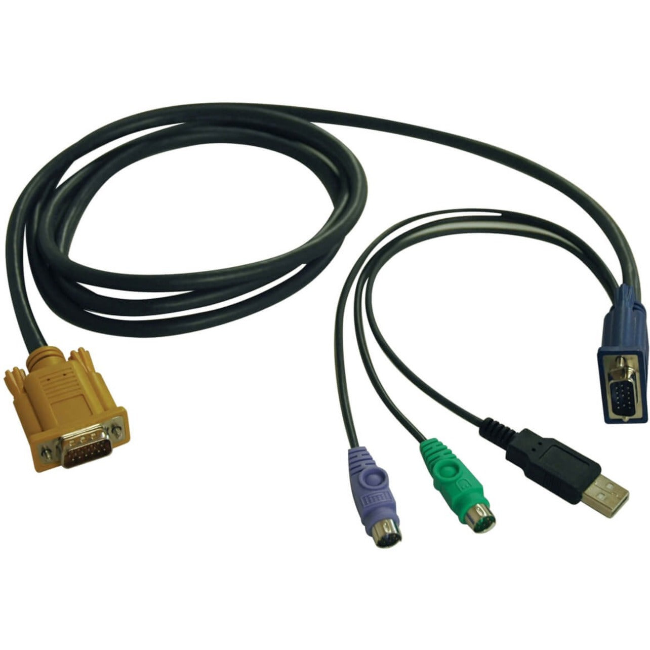 Tripp Lite 6ft USB / PS2 Cable Kit for KVM Switches B020-U08 / U16