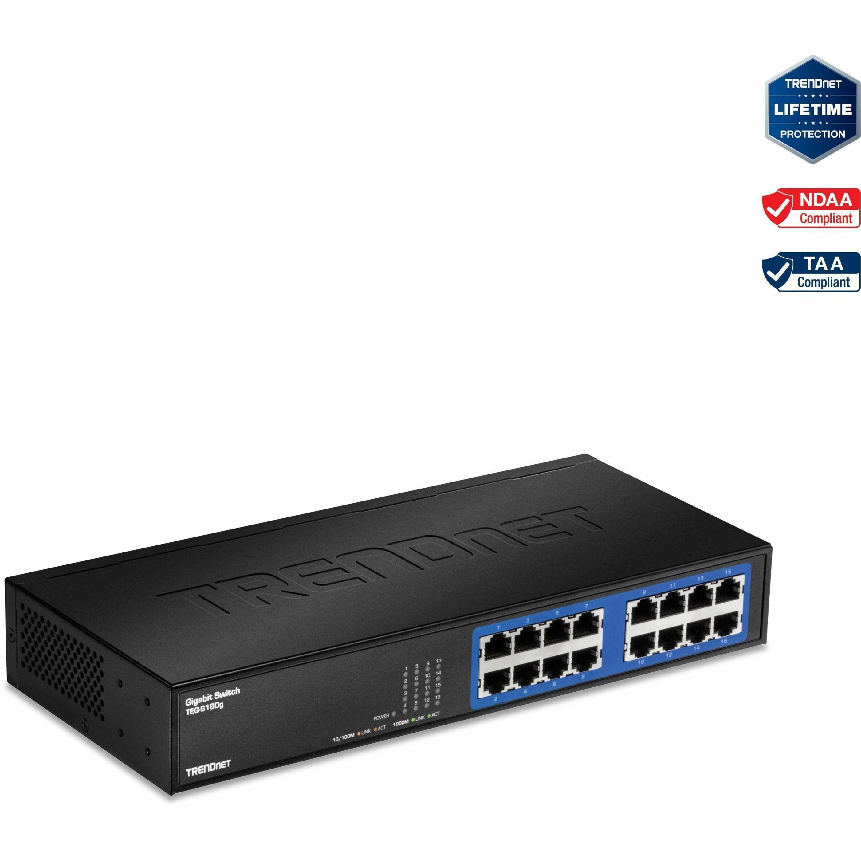 TRENDnet TEG-S380 8-Port Unmanaged 2.5G Switch, 8 x 2.5GBASE-T