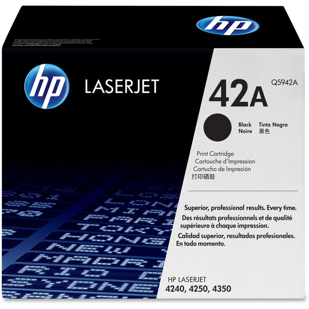 HP Q1338A (38A) Black Toner Cartridge for use in the HP LaserJet 4200  series laser printer toner cartridge (12,000 Yield)