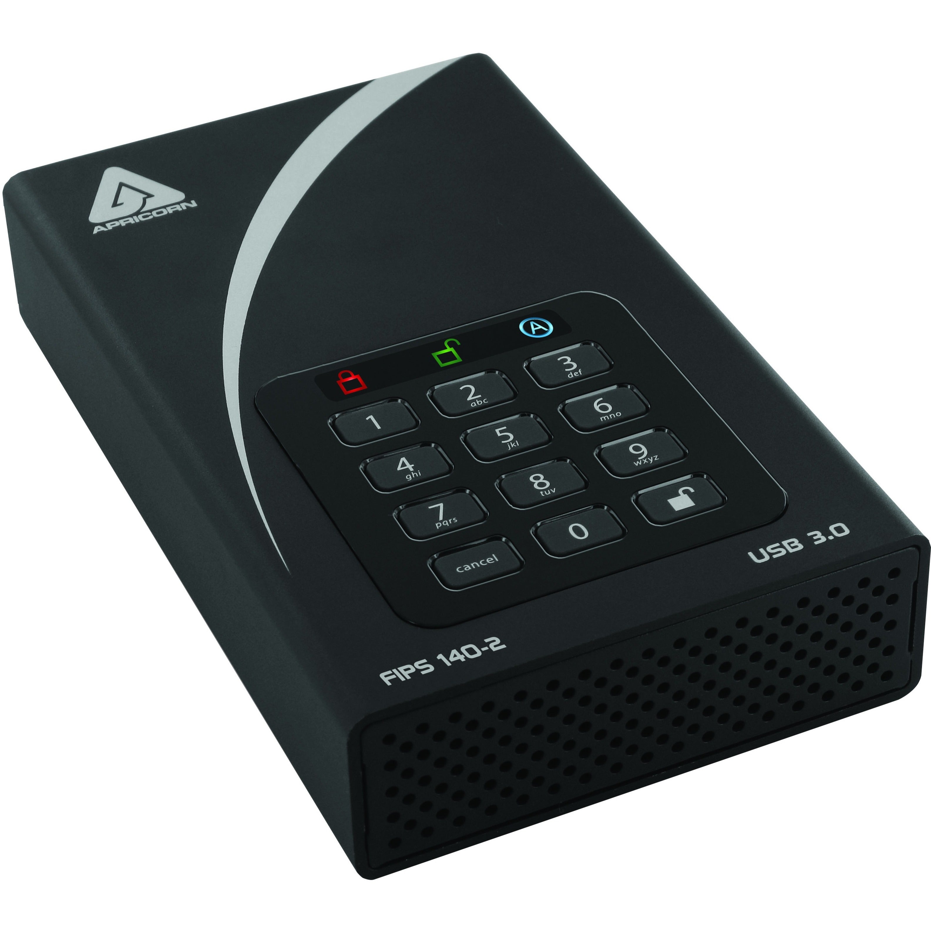 Apricorn ADT-3PL256F-6000 Aegis Padlock DT FIPS USB 3.0 Desktop