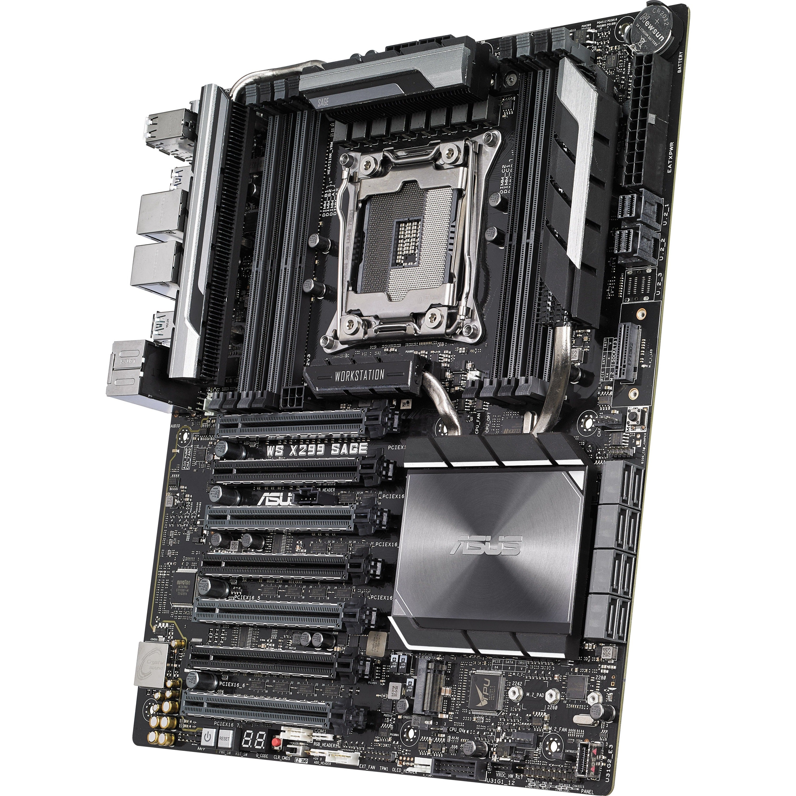 Asus WS C621E SAGE Workstation Motherboard XEON SCALABLE/768GB/10X 