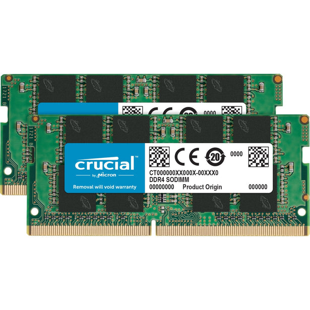 Crucial 8GB 2X 4GB DDR4 3200MHz PC4-25600 Desktop Niger