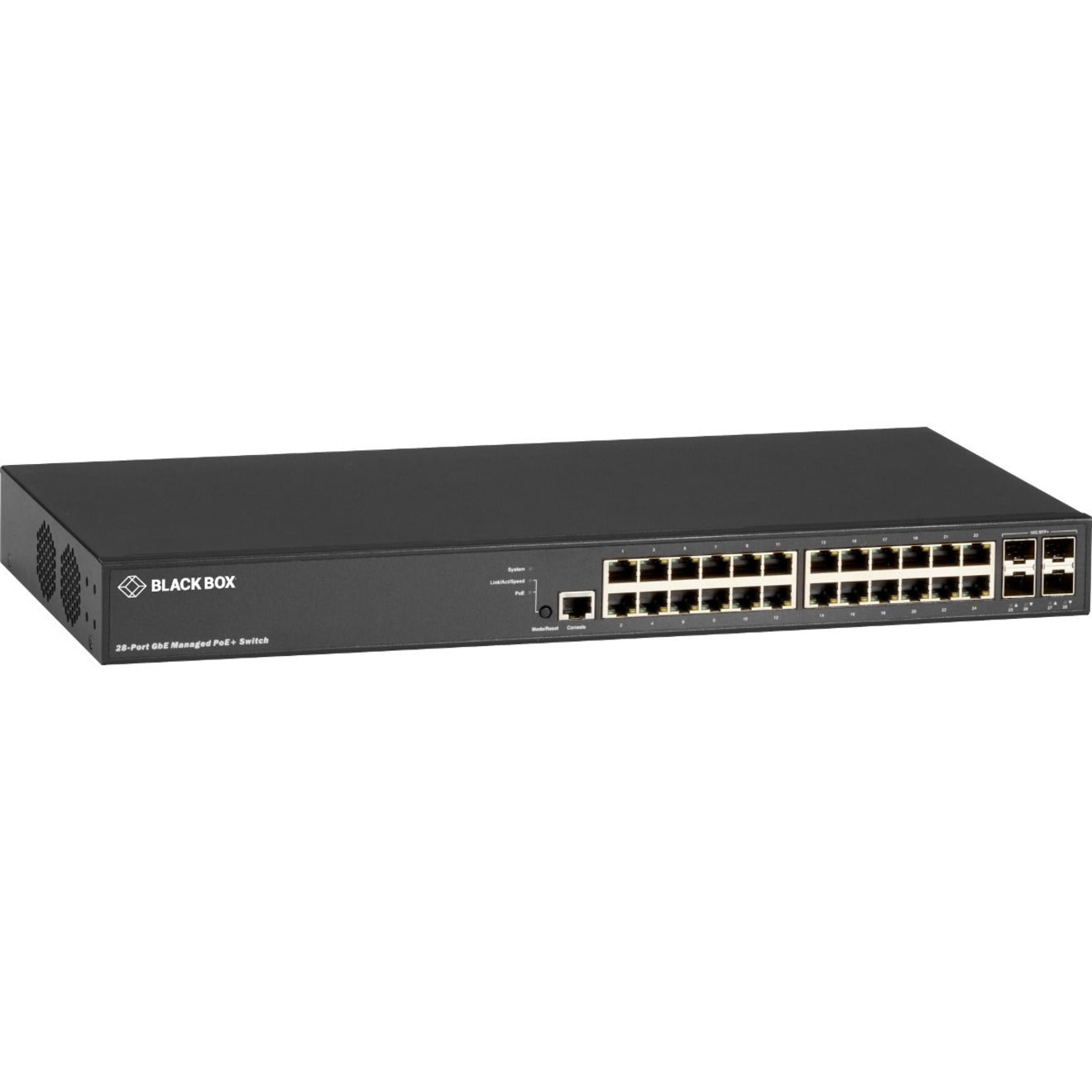 Black Box LPB3010A LPB3000 Ethernet Switch, 8-Port Gigabit