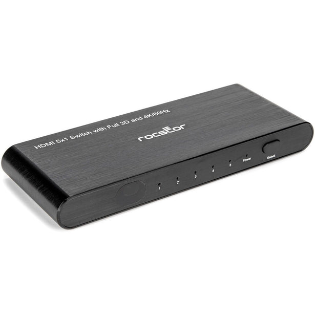 Manhattan 4K@60Hz 2-Port HDMI Splitter with Downscaling (207614)