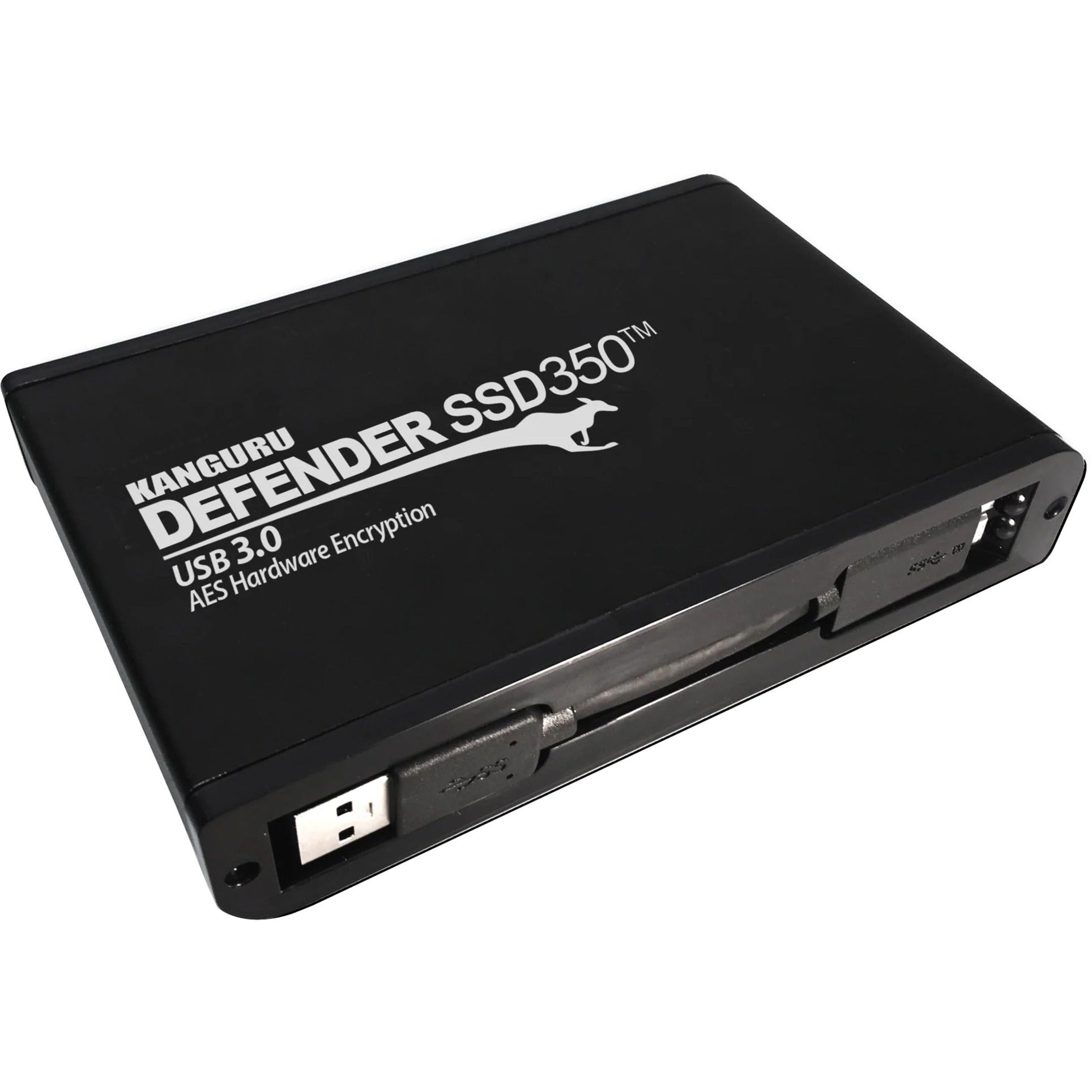 Kanguru KDH3B-300F-500 Defender HDD300 Encrypted USB3.0 Hard Drive