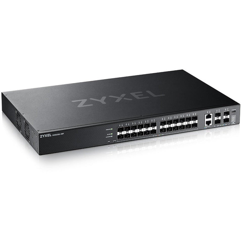 ZYXEL XGS2220-54HP 48-port GbE L3 Access PoE+ Switch with 6 10G