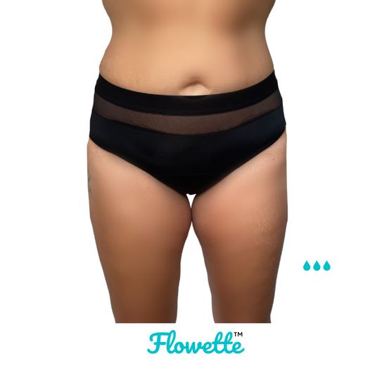 Best Period Underwear For Heavy Flow, 24 Hour Leak-Proof Protection –  Flowette