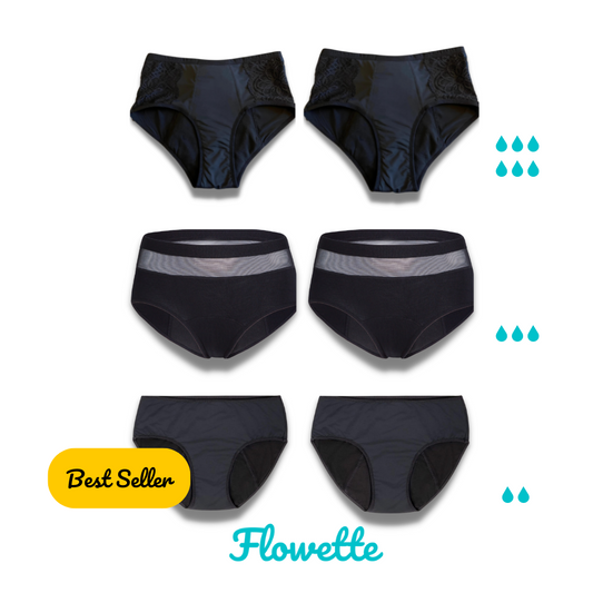 Active FIt (Not just for the) Gym Period Underwear – Flowette