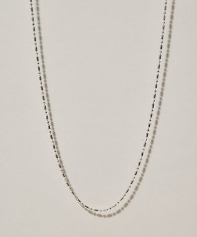 Ball Bar Chain Necklace［Silver925］