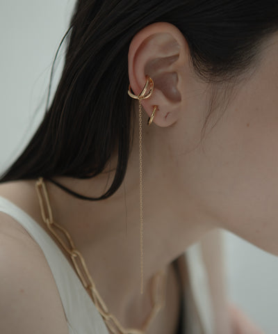 Chain Cross Ear Cuff