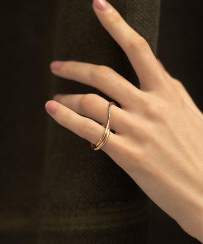 Nuance Double Finger Ring