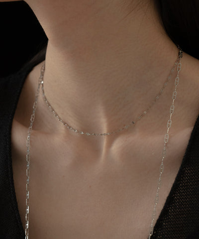 Petal Chain Necklace［Stainless］