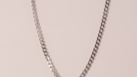 Plate Chain Necklace［Stainless］