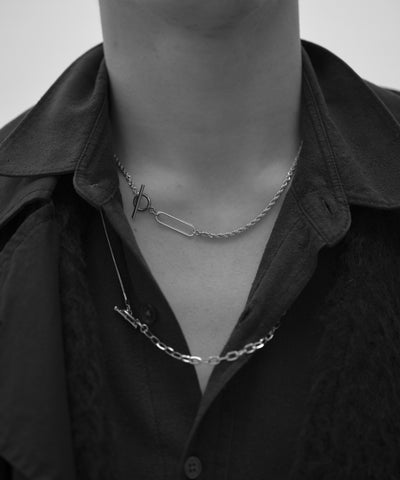 Rope Chain Long Choker［Stainless］01