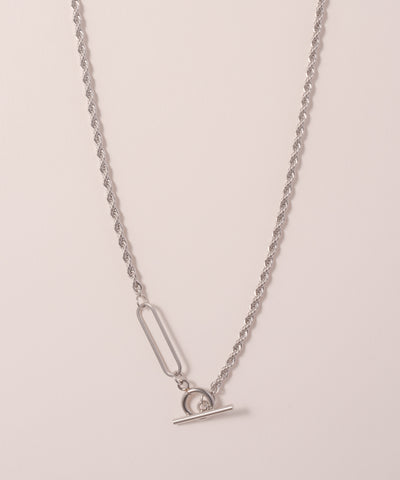 Rope Chain Long Choker［Stainless］02