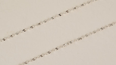 Screw Chain Necklace［Silver925］