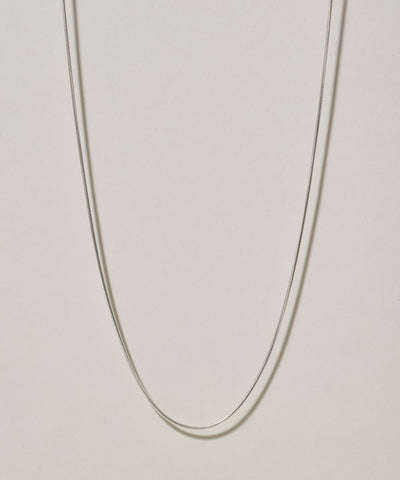 Simple Narrow Necklace［Silver925］