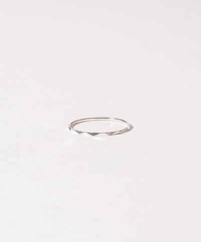 Thin Multi Sided Ring［Silver925］