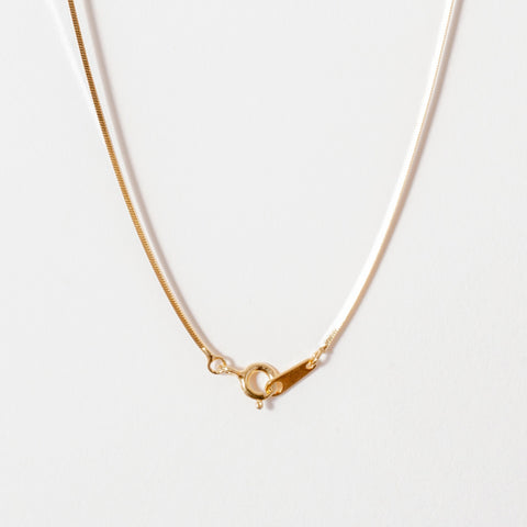 Thin Snake Chain Necklace［Silver925］