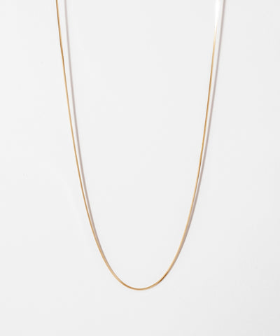 Thin Snake Chain Necklace［Silver925］