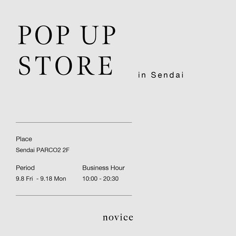 Sendai PARCO POP UP STORE