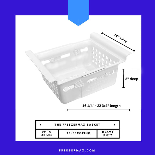 The FreezerMax System - Freezer Organizer FMFSEIW