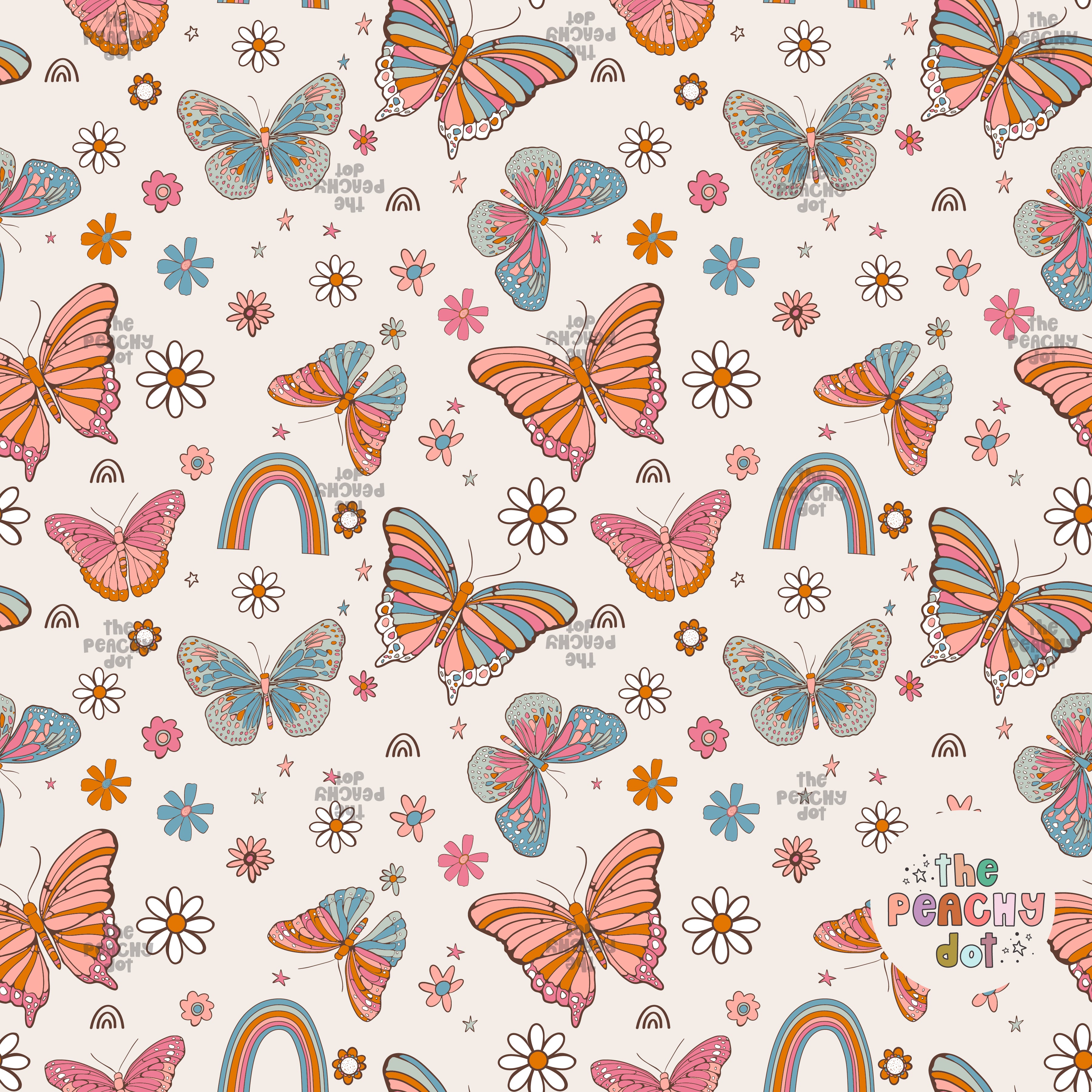 Groovy Butterfly Pattern