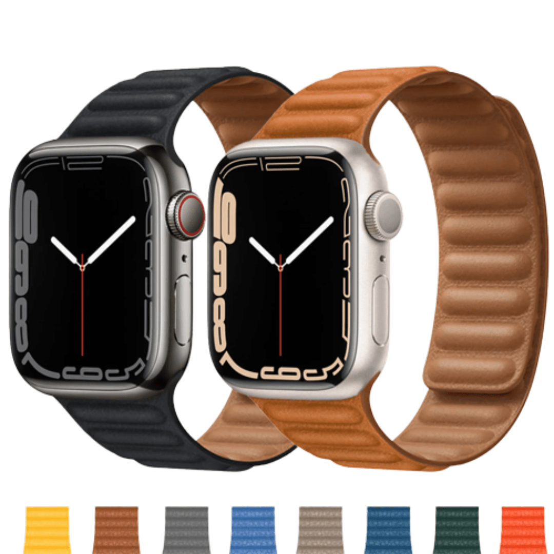 Elegance Kunstlederarmband mit Magnetverschluss™️ für Deine Apple Watch - mystorery product image