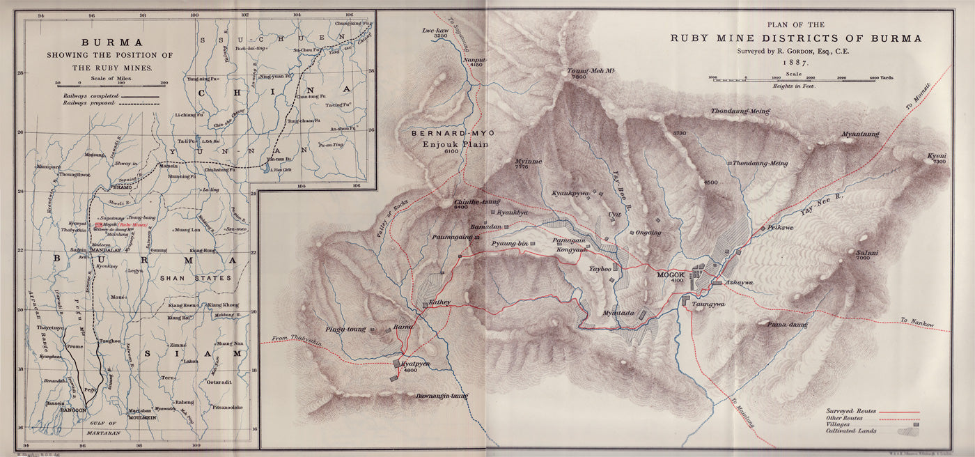 Mogok Map 1888
