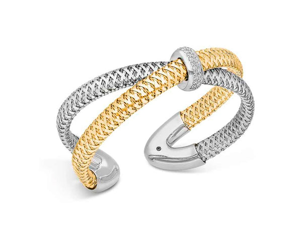 White gold bracelets