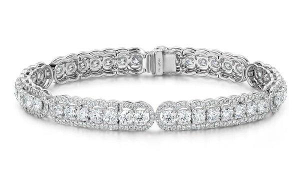 Platinum bracelets